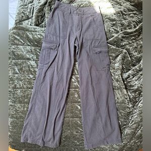 Gray Cargo Pants
